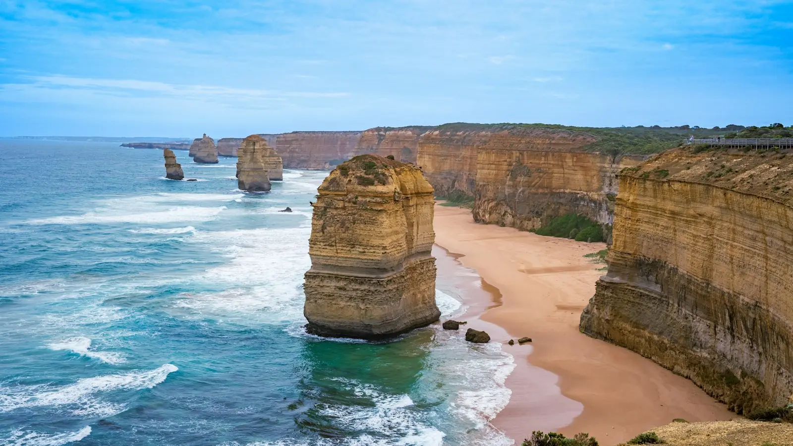 Coastline near the Twelve Apostles, Victoria